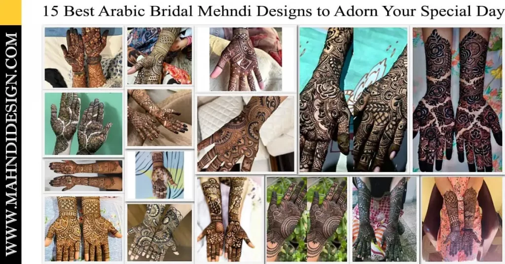 Bridal Mehndi Design Arabic
