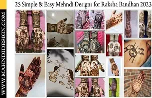 Mehndi Designs for Raksha Bandhan