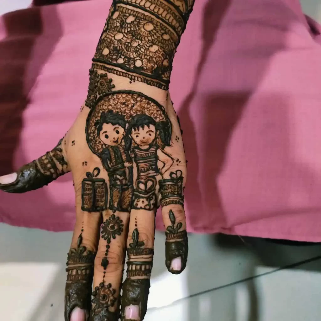 Mehndi Designs for Raksha Bandhan