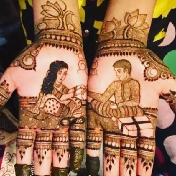 Mehndi Designs for Raksha Bandhan