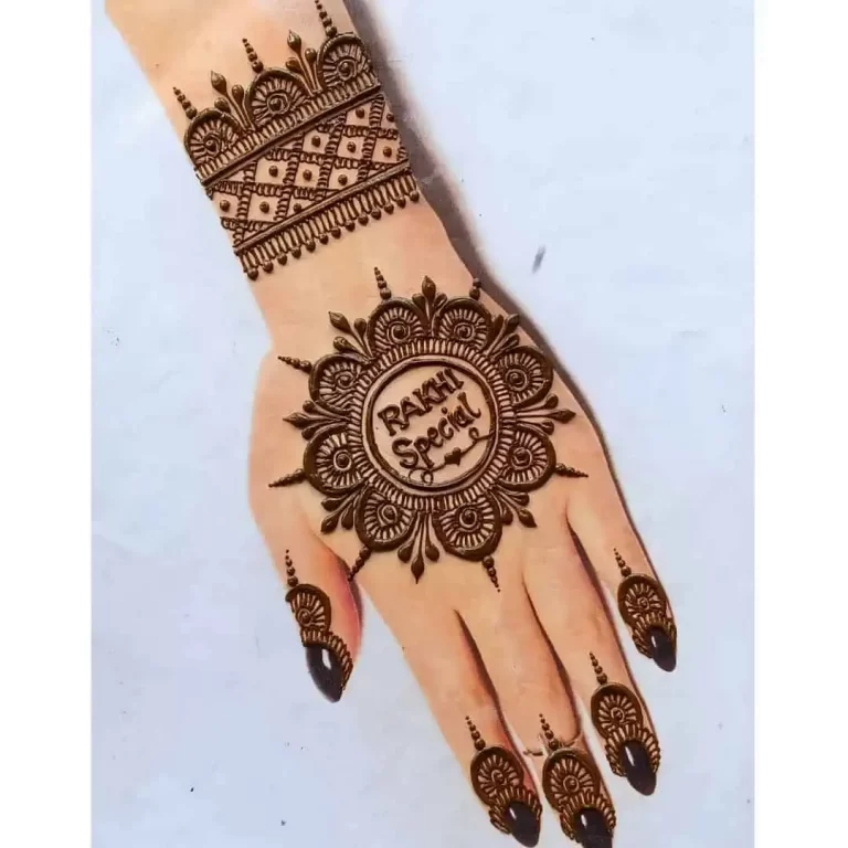 Mehndi Designs for Raksha Bandhan