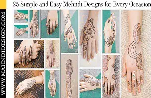 Easy Mehndi Design