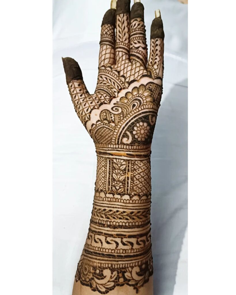 New Mehndi Design Front Hand Easy