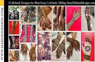 Mehndi Designs for Bhai Dooj