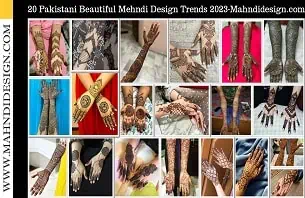 Pakistani Beautiful Mehndi Design