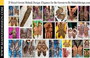 Royal Groom Mehndi Design