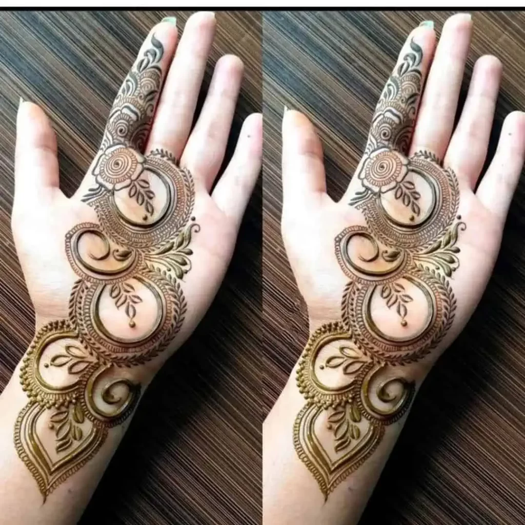 Stylish Henna Mehndi Design