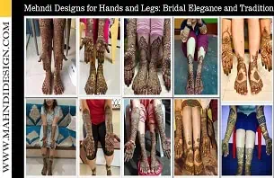 Mehndi Designs for Hands and Legs