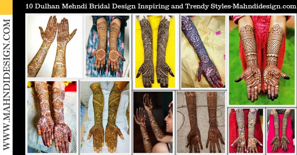 Dulhan Mehndi Bridal Design