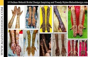 Dulhan Mehndi Bridal Design