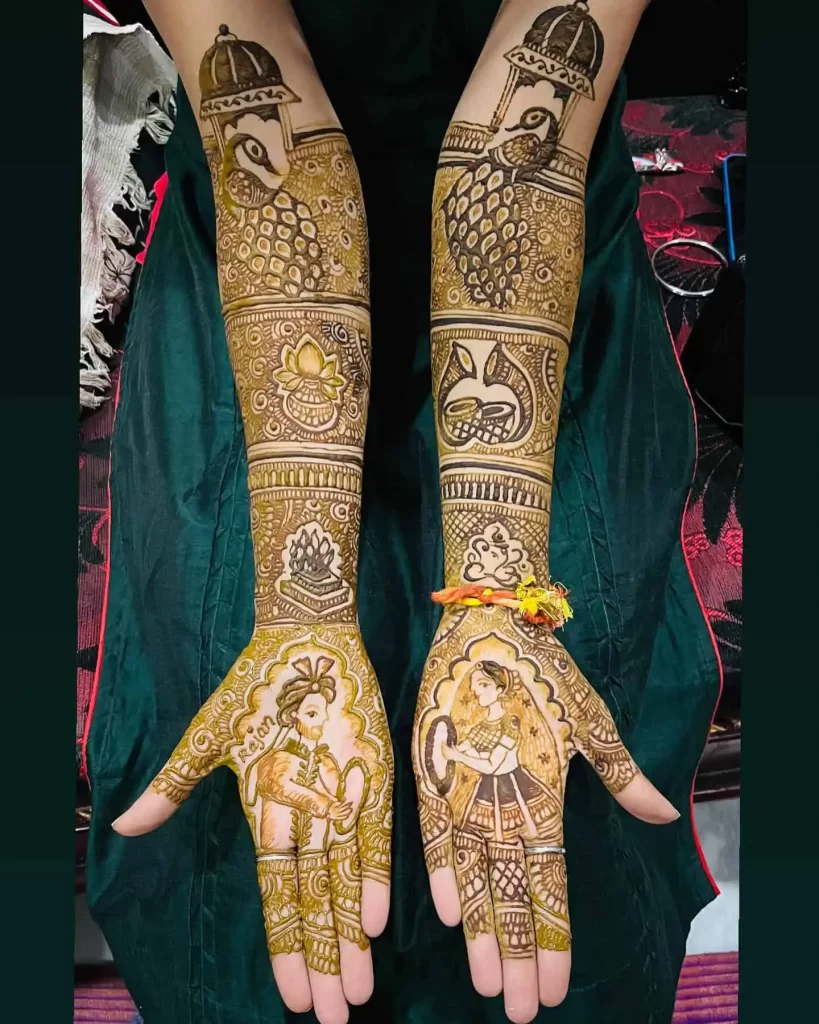 Mehndi Designs for Brides