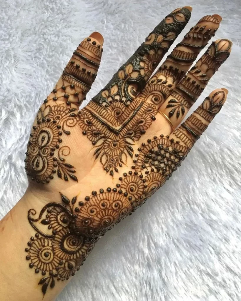 Latest Arabic Henna Designs