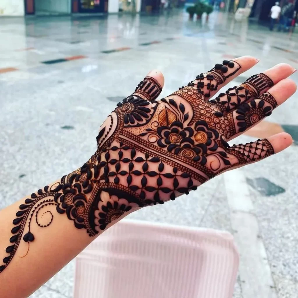 Arabic Mehndi Designs for Marriage