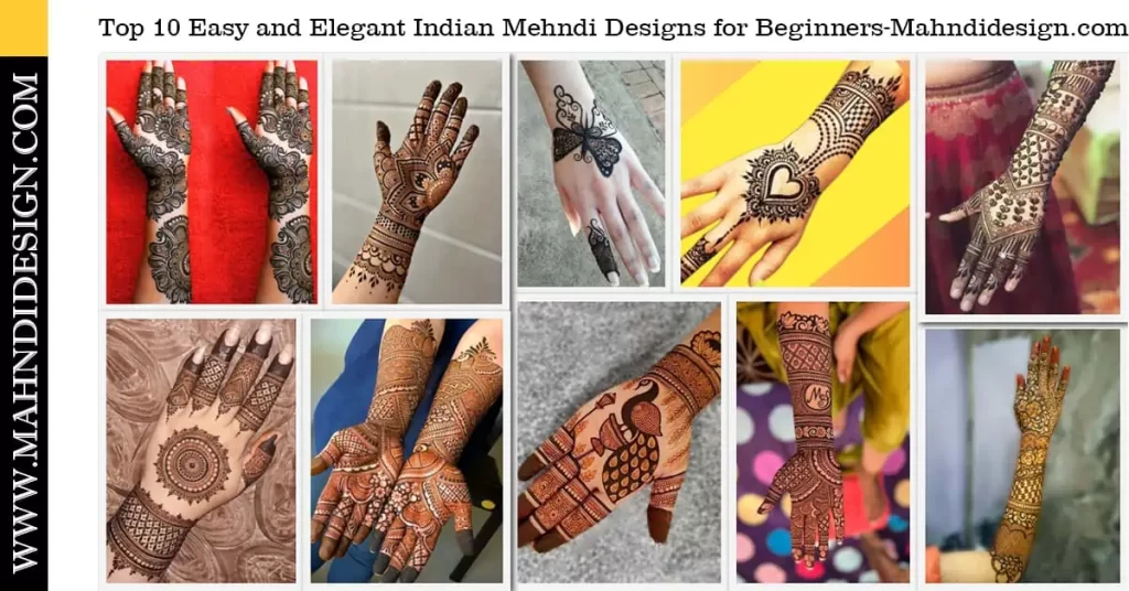 Indian Mehndi Designs for Beginners