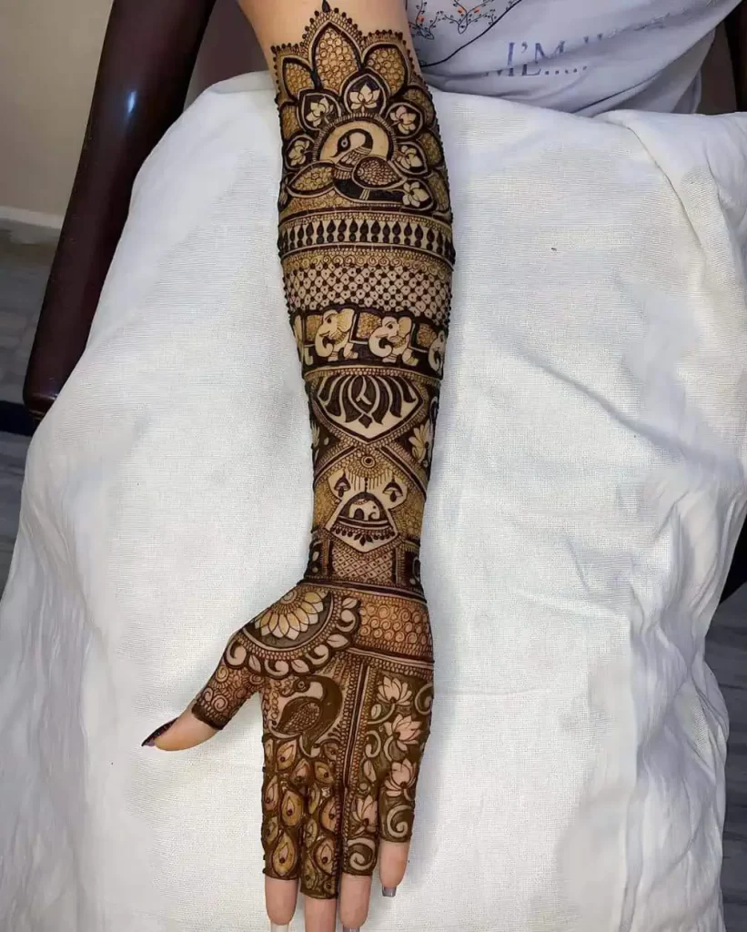 New Full Hand Mehndi Designs