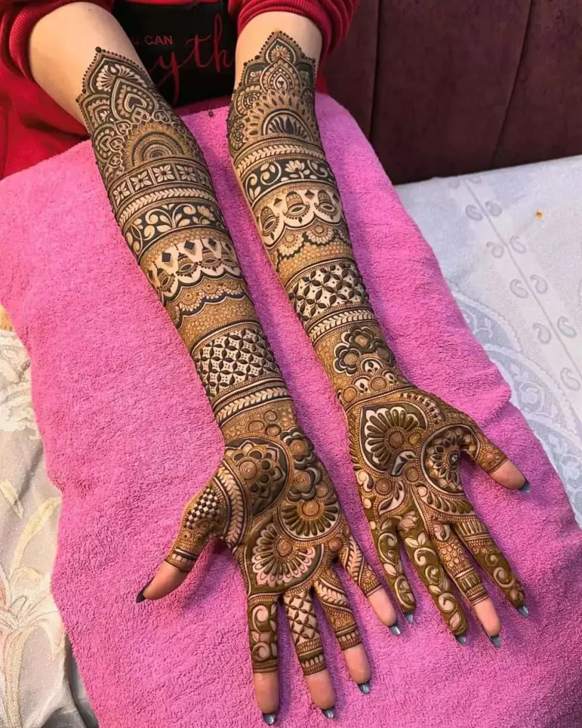 New Full Hand Mehndi Designs